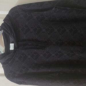 PUMA BRAND SIGNATURE MEN'S BLACK PULLOVER HOODIE SIZE MEDIUM